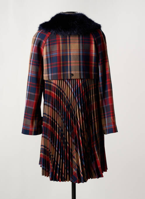 Manteau long rouge LION OF PORCHES pour femme