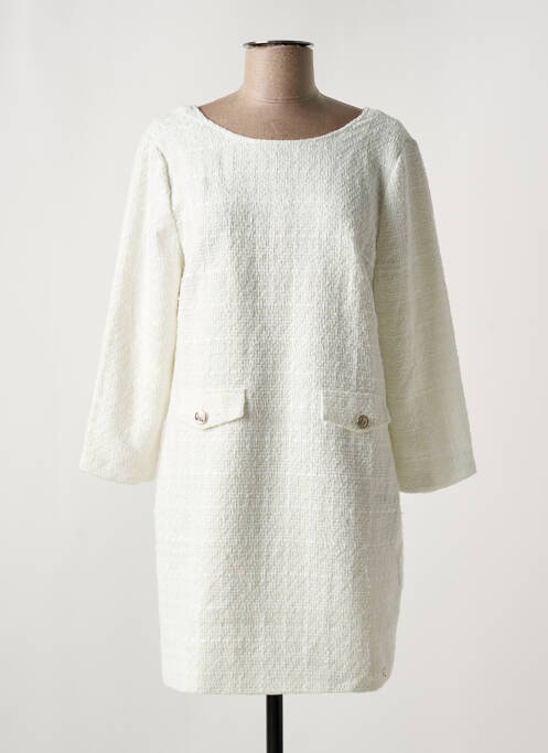 Robe courte blanc LES P'TITES BOMBES pour femme