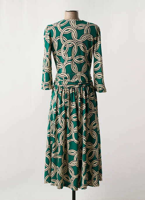 Robe longue vert L'ONKEL pour femme