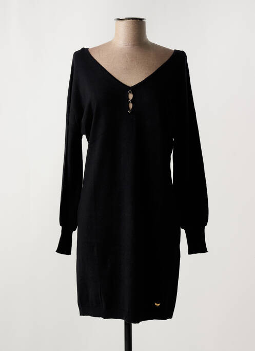 Robe pull noir LES P'TITES BOMBES pour femme