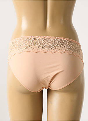 Culotte effet matière satinée orange SIMONE PERELE femme