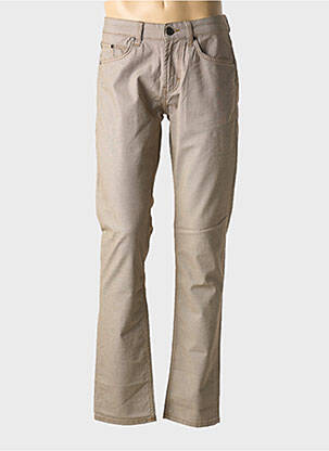 Pantalon droit stretch taille normale beige STRELLSON homme