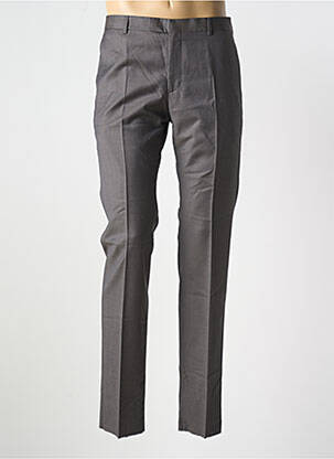 Pantalon slim tissage popeline taille normale gris STRELLSON homme