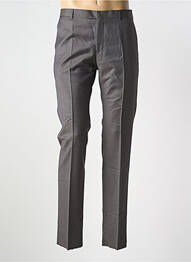 Pantalon slim tissage popeline taille normale gris STRELLSON homme
