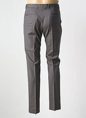 Pantalon slim tissage popeline taille normale gris STRELLSON homme