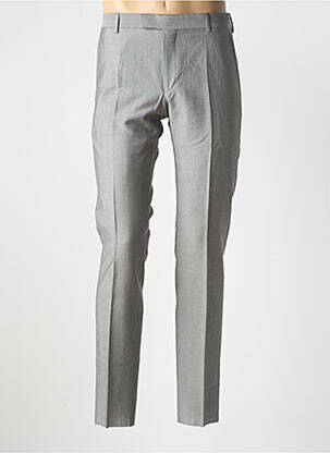 Pantalon slim tissage popeline taille normale gris STRELLSON homme