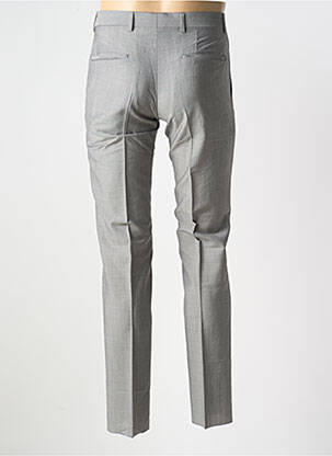 Pantalon slim tissage popeline taille normale gris STRELLSON homme
