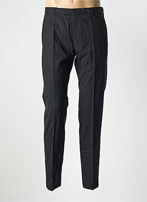 Pantalon slim tissage popeline taille normale noir STRELLSON homme