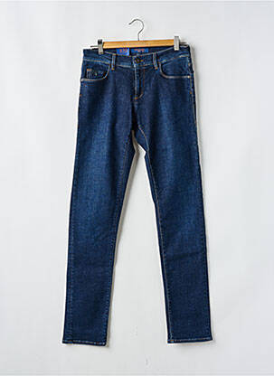 Jeans coupe slim stretch taille normale bleu TRUSSARDI JEANS homme