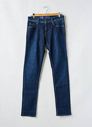 Jeans coupe slim stretch taille normale bleu TRUSSARDI JEANS homme