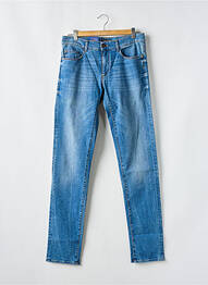 Jeans coupe slim stretch taille normale bleu TRUSSARDI JEANS homme