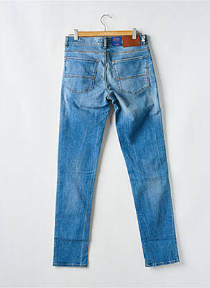 Jeans coupe slim stretch taille normale bleu TRUSSARDI JEANS homme