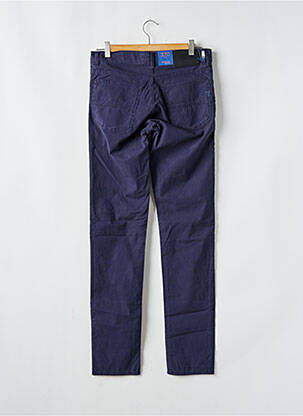 Pantalon slim stretch taille normale bleu TRUSSARDI JEANS homme