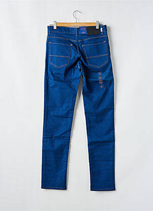 Jeans coupe slim stretch taille normale bleu TRUSSARDI JEANS homme