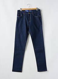 Jeans coupe slim tissage brut taille normale bleu TRUSSARDI JEANS homme