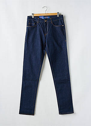 Jeans coupe slim tissage brut taille normale bleu TRUSSARDI JEANS homme