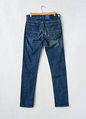 Jeans coupe slim tissage brut taille normale bleu TRUSSARDI JEANS homme