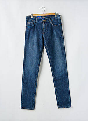 Jeans coupe slim poches taille normale bleu TRUSSARDI JEANS homme