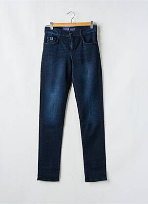 Jeans coupe slim tissage brut taille normale bleu TRUSSARDI JEANS homme