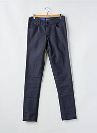 Pantalon slim stretch taille normale bleu TRUSSARDI JEANS homme