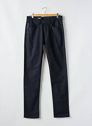 Pantalon slim tissage popeline taille normale bleu STRELLSON homme