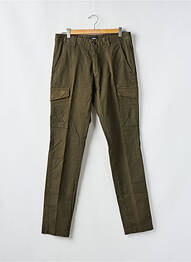 Pantalon cargo tissage popeline taille normale vert STRELLSON homme