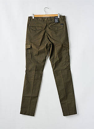 Pantalon cargo tissage popeline taille normale vert STRELLSON homme