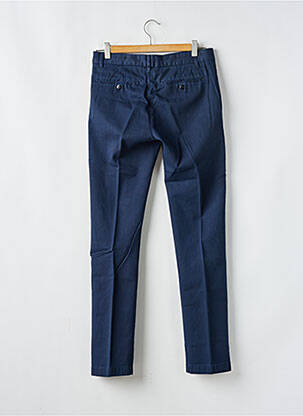 Pantalon chino tissage popeline taille normale bleu CLOSED homme