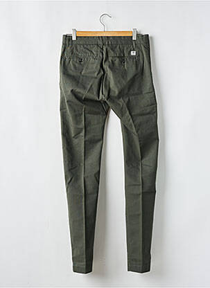 Pantalon slim tissage popeline taille normale vert CLOSED homme