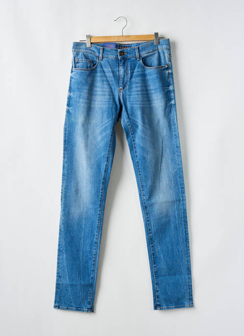 Jeans coupe slim bleu TRUSSARDI JEANS pour homme
