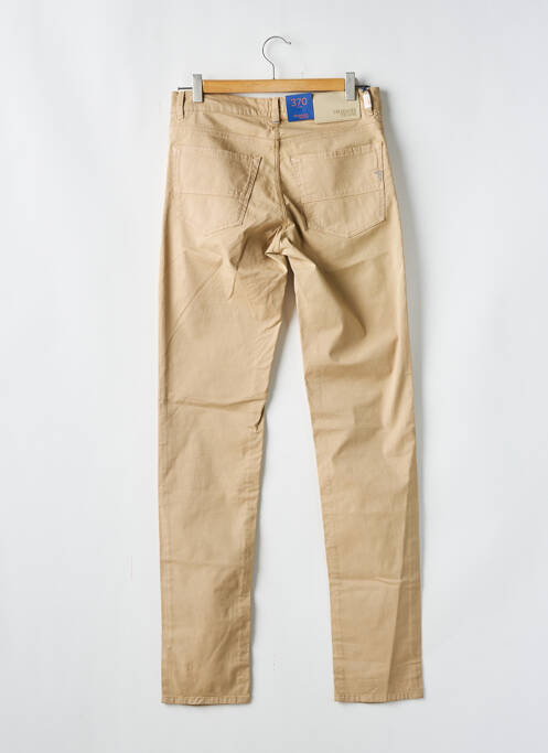 Pantalon slim beige fonce TRUSSARDI JEANS pour homme