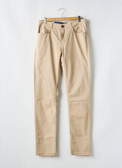Pantalon slim beige TRUSSARDI JEANS pour homme