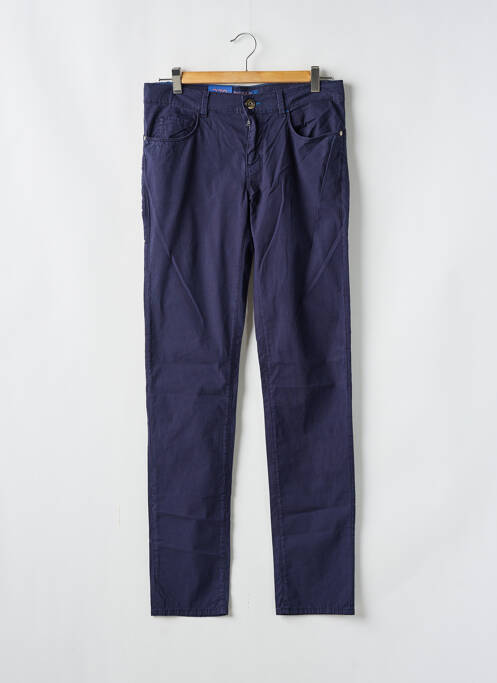 Pantalon slim bleu TRUSSARDI JEANS pour homme