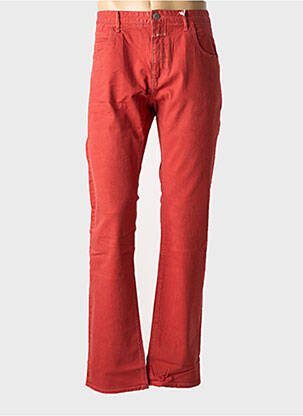 Jeans coupe slim stretch taille normale orange CLOSED homme