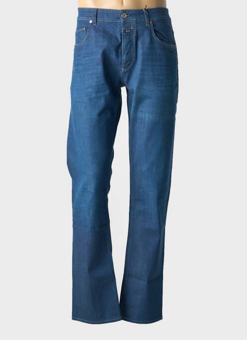 Jeans coupe droite broderie rivets taille normale bleu CLOSED homme