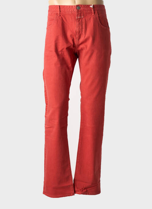 Jeans coupe slim orange CLOSED pour homme