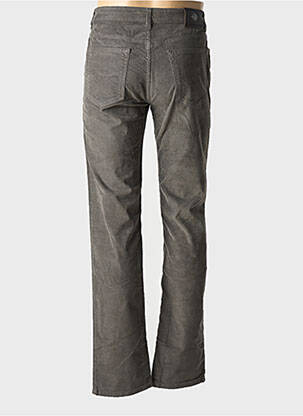 Pantalon slim stretch taille normale gris TRUSSARDI JEANS homme
