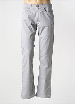 Pantalon droit taille normale taille normale gris TRUSSARDI JEANS homme
