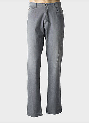 Jeans coupe slim stretch taille normale gris TRUSSARDI JEANS homme