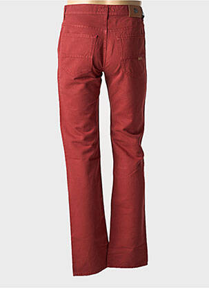 Jeans coupe slim poches taille normale rouge TRUSSARDI JEANS homme