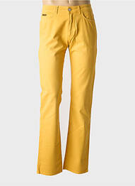 Jeans coupe slim poches taille normale jaune TRUSSARDI JEANS homme