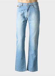 Jeans coupe droite stretch taille normale bleu TRUSSARDI JEANS homme