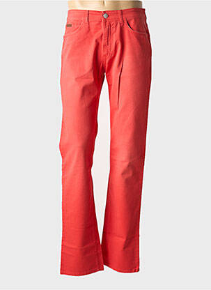 Jeans coupe slim poches taille normale rouge TRUSSARDI JEANS homme