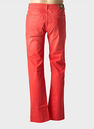 Jeans coupe slim poches taille normale rouge TRUSSARDI JEANS homme