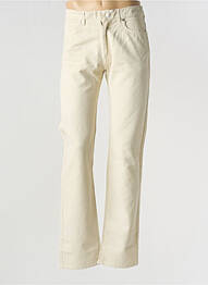 Jeans coupe slim poches taille normale beige TRUSSARDI JEANS homme