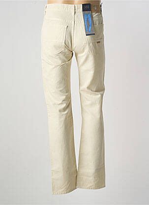 Jeans coupe slim poches taille normale beige TRUSSARDI JEANS homme