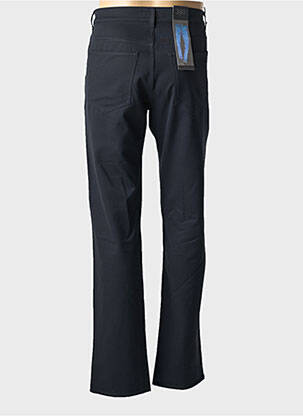 Pantalon slim fermeture zippée sous rabat boutonné taille normale bleu TRUSSARDI JEANS homme
