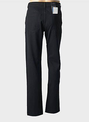 Pantalon slim fermeture zippée sous rabat boutonné taille normale noir TRUSSARDI JEANS homme