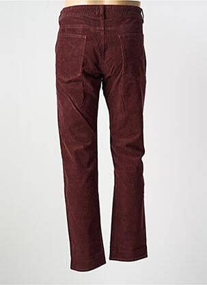 Pantalon slim stretch taille normale rouge CLOSED homme