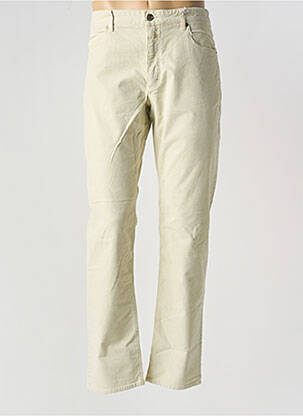 Pantalon slim tissage velours taille normale beige CLOSED homme